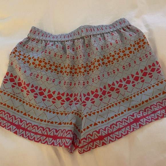 BCBG MaxAzria Blue, Pink and Orange Shorts - Picture 2 of 2